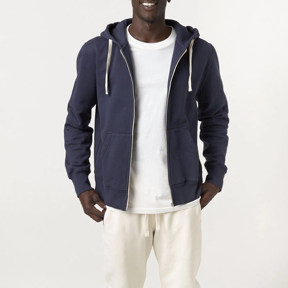 Merz B. Schwanen - Sweat à Capuche Relaxed Fit - Bleu 3 Merz B. Schwanen - Sweat à Capuche Relaxed Fit - Bleu