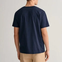 GANT - T-shirt Regular Fit - Marine -Mode Vêtements Magasin tee6 60608ef0 d9ef 4008 aa62 6aa02d298caa