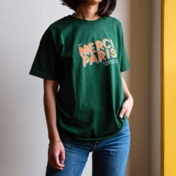 Merci- T-shirt Unisexe - Vert Forêt