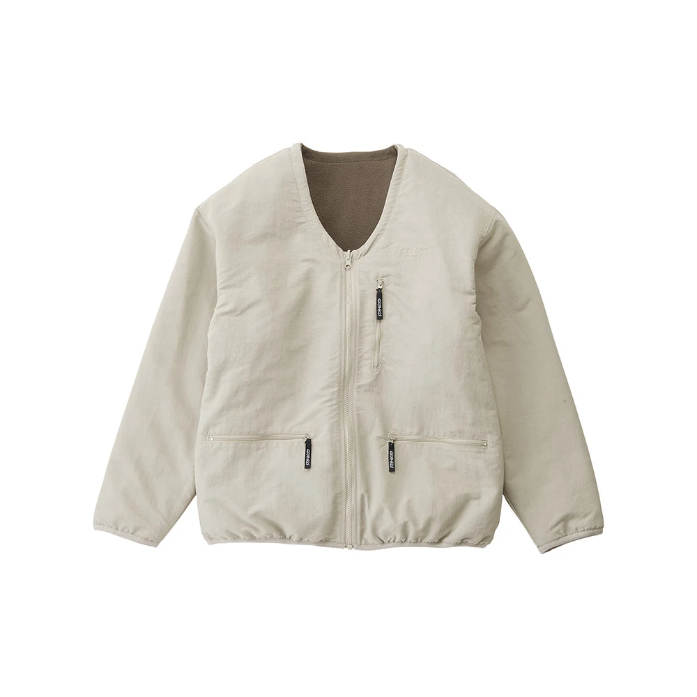 Gramicci - Cardigan Réversible - Taupe 4 Gramicci - Cardigan Réversible - Taupe – Image 2