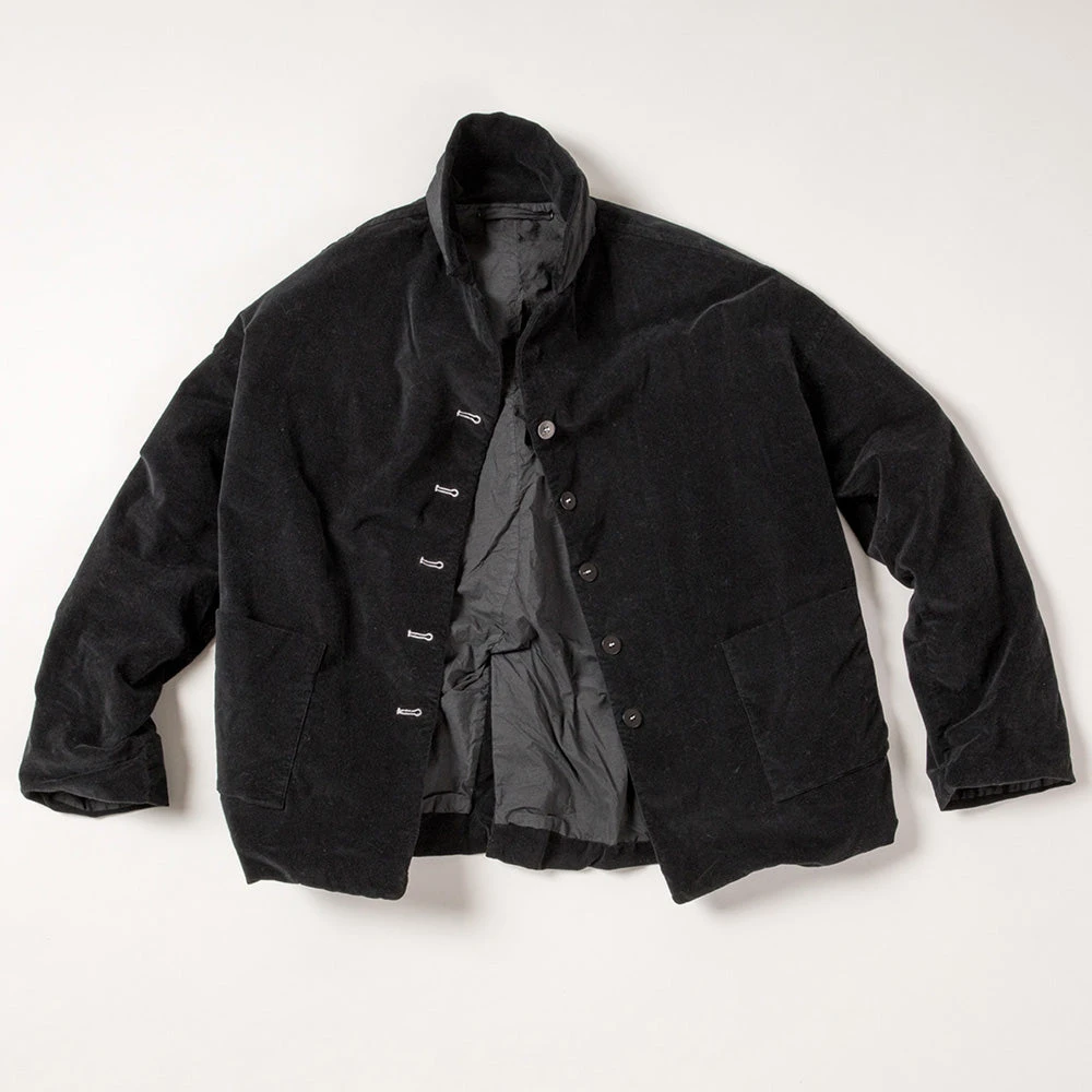 Album Di Famiglia - Blazer En Velours- Gris 3 Album Di Famiglia - Blazer En Velours- Gris