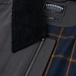 Frizmworks - Veste Heritage Hunting - Gris Foncé -Mode Vêtements Magasin veste gris7