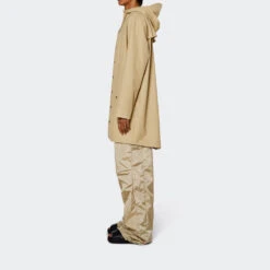 Rains - Veste Longue - Beige -Mode Vêtements Magasin veste10