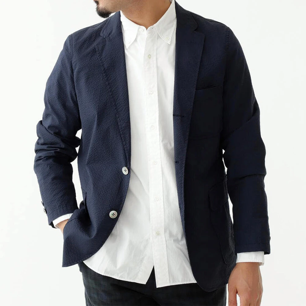 Beams Plus - Veste Costume - Marine 6 Beams Plus - Veste Costume - Marine – Image 4