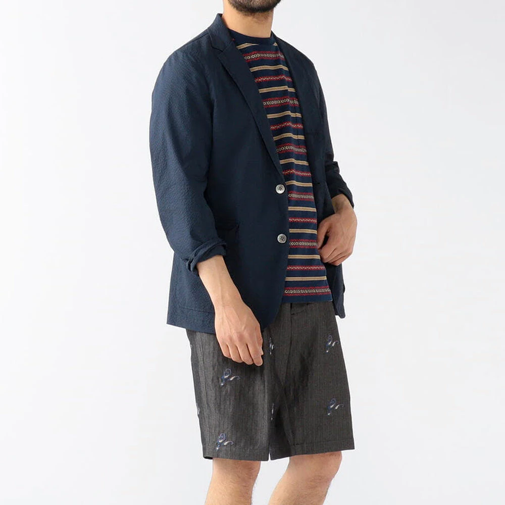 Beams Plus - Veste Costume - Marine 10 Beams Plus - Veste Costume - Marine – Image 8