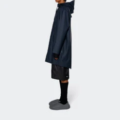 Rains - Veste Longue - Marine -Mode Vêtements Magasin veste17