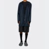 Rains - Veste Longue - Marine -Mode Vêtements Magasin veste18