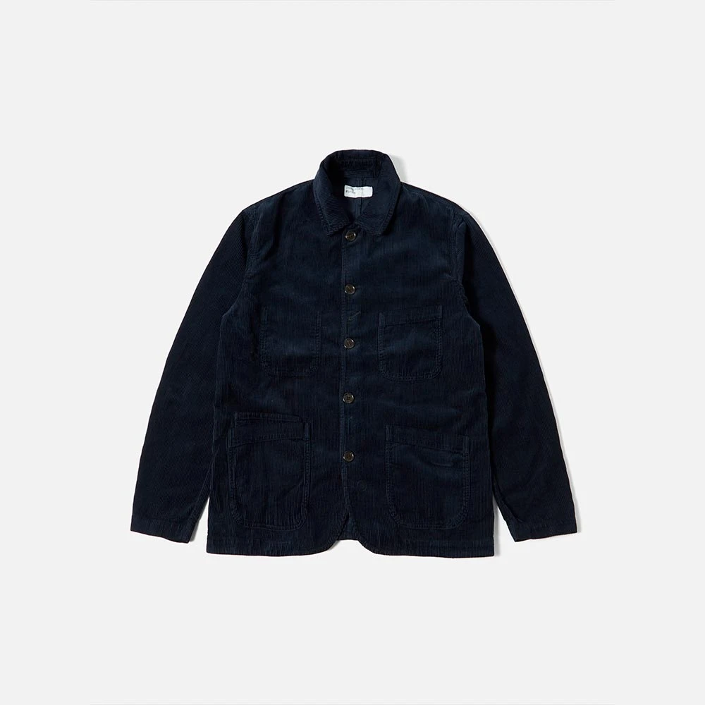 Universal Works - Veste Bakers Côtelée - Marine 3 Universal Works - Veste Bakers Côtelée - Marine