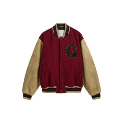 GANT - Veste Varsity - Rouge