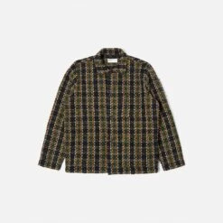 Universal Works - Surchemise En Tweed - Noir