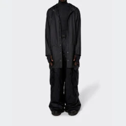 Rains - Veste Longue - Noir