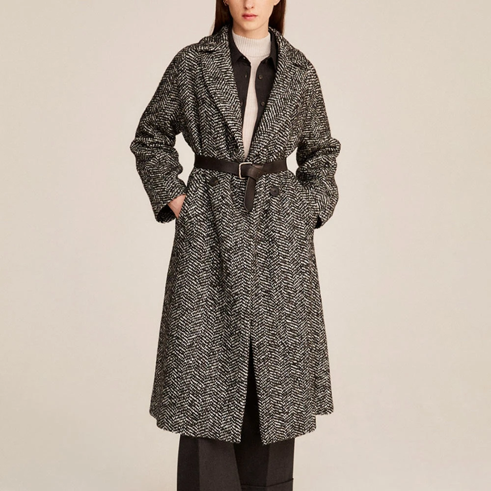 Rosso 35 - Manteau En Laine - Noir 3 Rosso 35 - Manteau En Laine - Noir