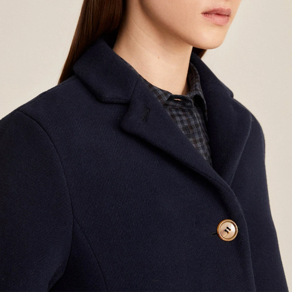 Rosso 35 - Veste En Laine - Marine 6 Rosso 35 - Veste En Laine - Marine – Image 4