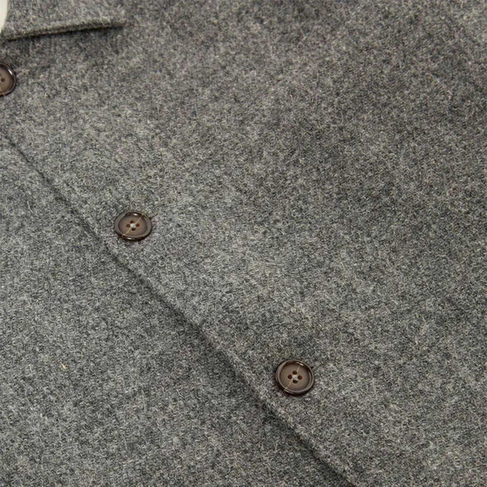 Universal Works - Veste Easy Over - Gris 6 Universal Works - Veste Easy Over - Gris – Image 4