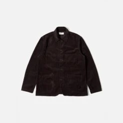 Universal Works - Veste Bakers Côtelée - Marron