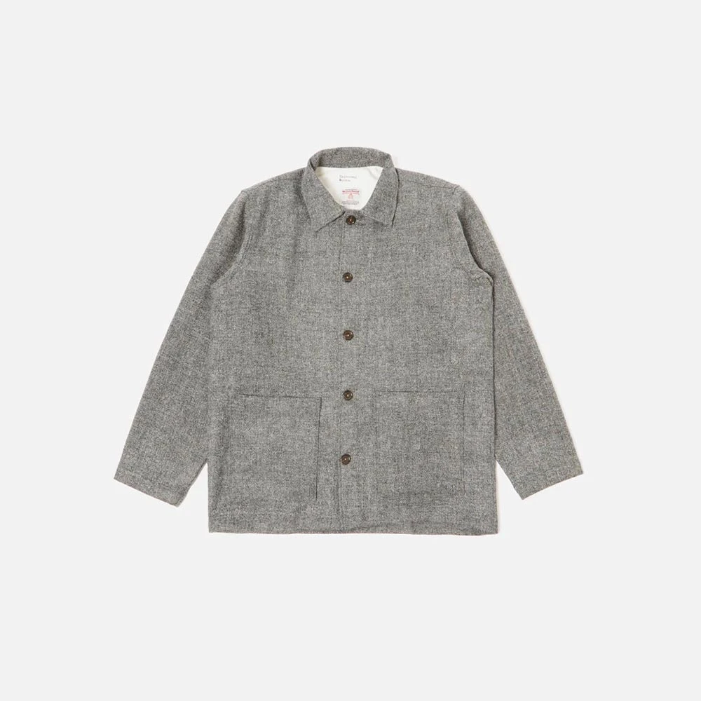 Universal Works - Veste Easy Over - Gris 3 Universal Works - Veste Easy Over - Gris