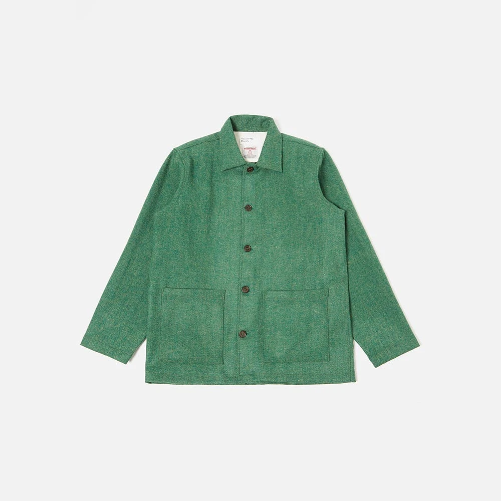 Universal Works - Veste Easy Over - Vert 3 Universal Works - Veste Easy Over - Vert