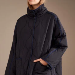 Bellerose - Manteau Heddie - Noir -Mode Vêtements Magasin veste7 63e4ce49 0e81 4a5c a720 16e1bd8dd57a