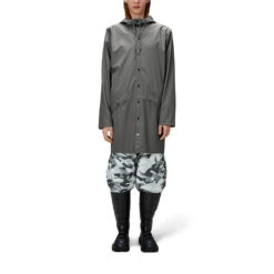 Rains - Veste Longue - Gris