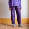 Merci - Pantalon En Coton - Améthyste -Mode Vêtements Magasin violet 2