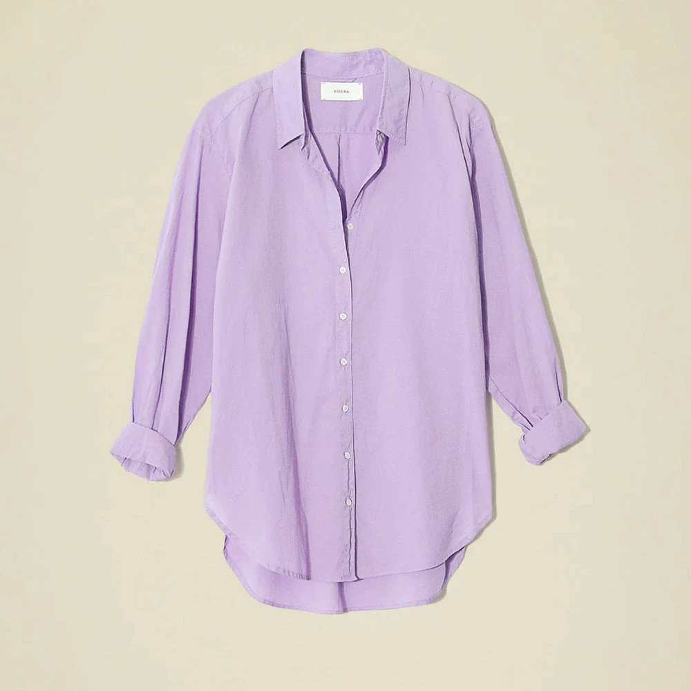 Xirena - Chemise Beau - Violet 4 Xirena - Chemise Beau - Violet – Image 2