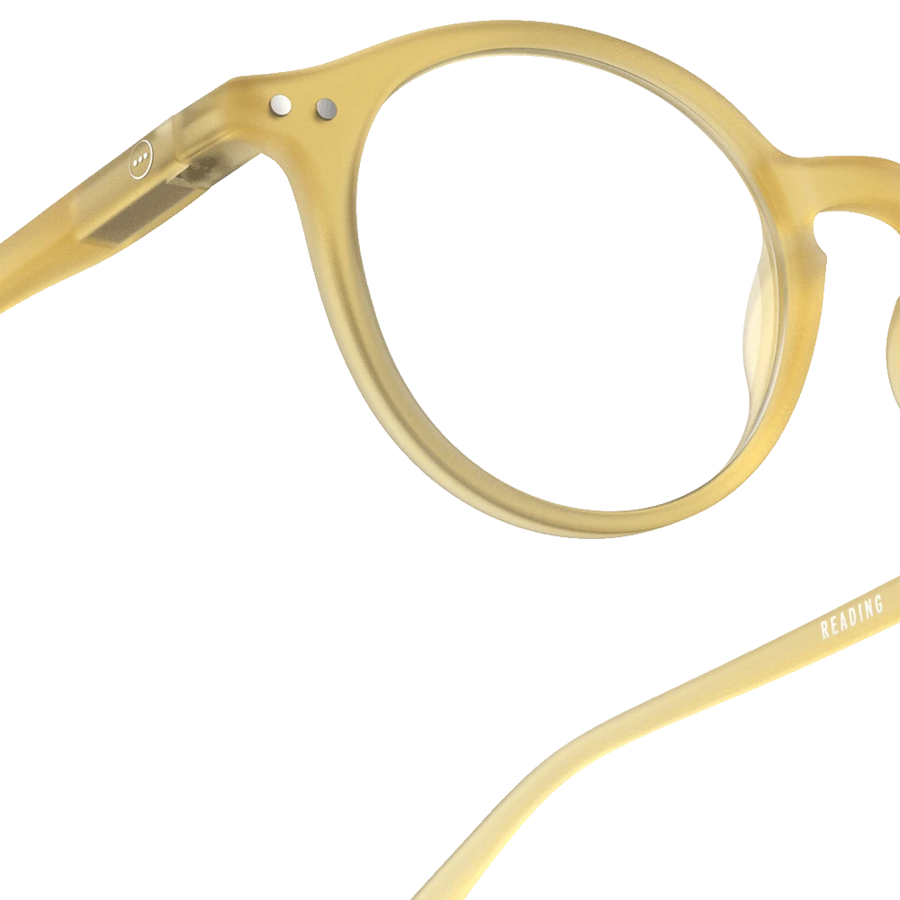 Izipizi - Lunettes Reading #D - Yellow Honey 4 Izipizi - Lunettes Reading #D - Yellow Honey – Image 2