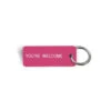 Merci X Various Keytags - Porte-clé "You're Welcome" - Rose -Mode Vêtements Magasin you re welcome
